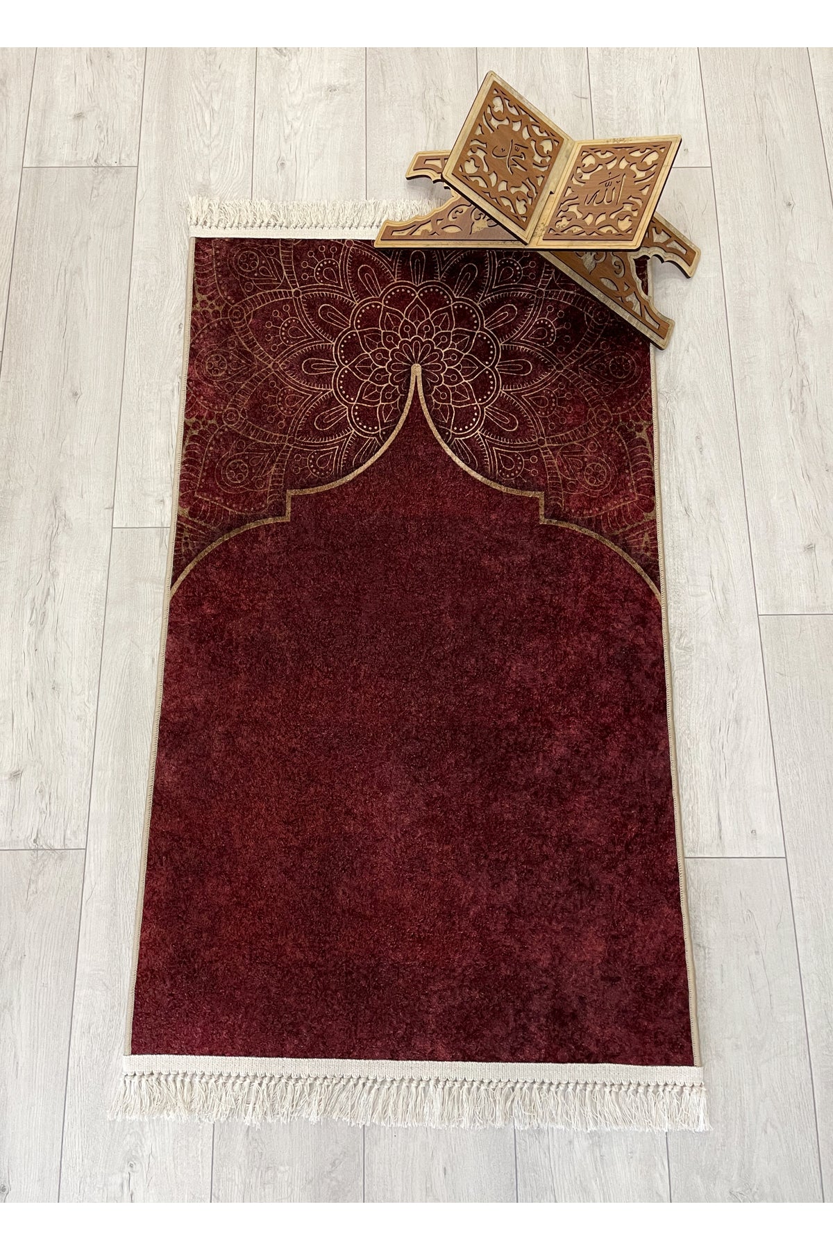 Fringed Prayer Rug (Latex Base) 75x125 Size