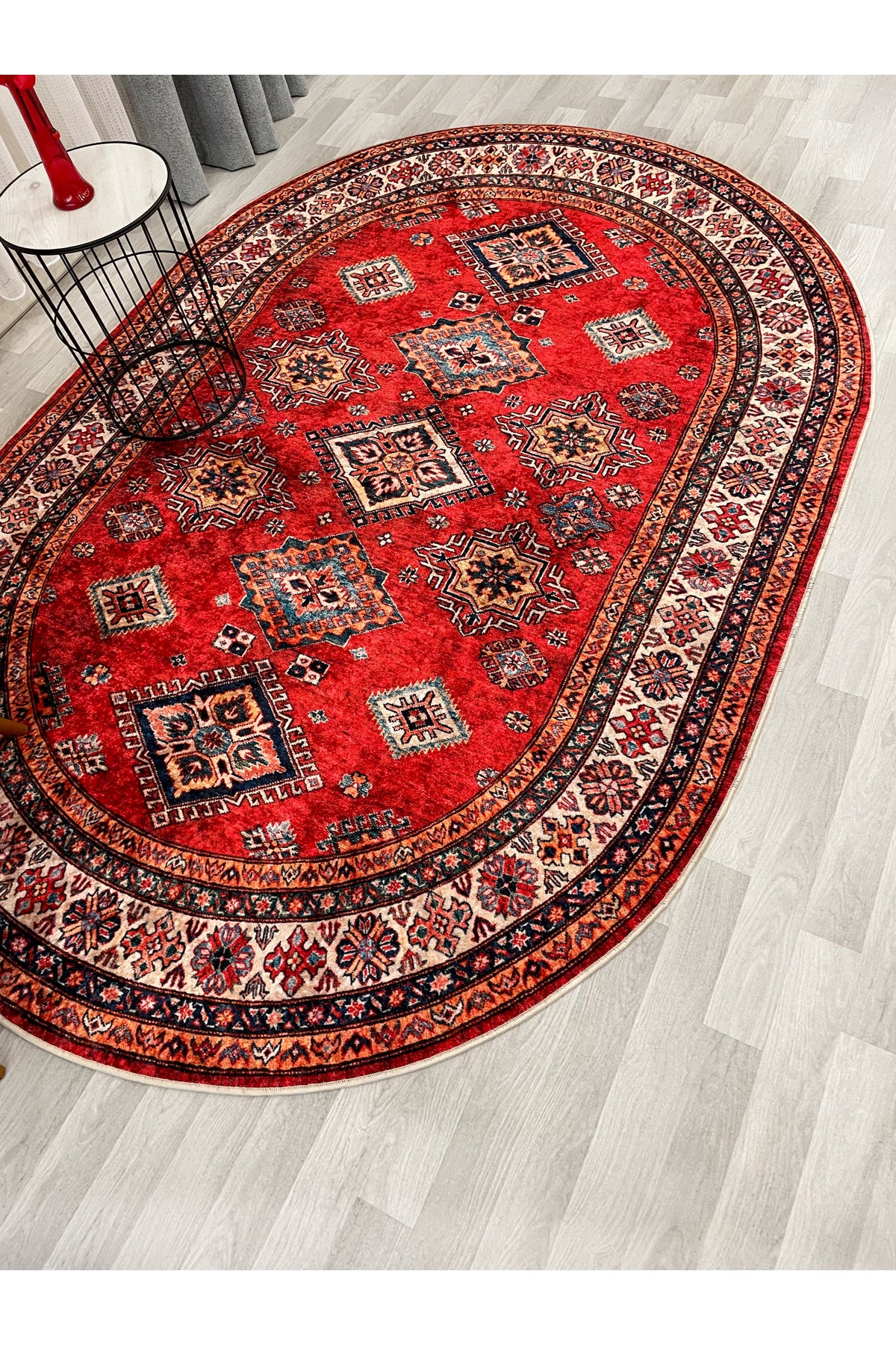 Kilim Motif Classic Non-Slip Base Rug