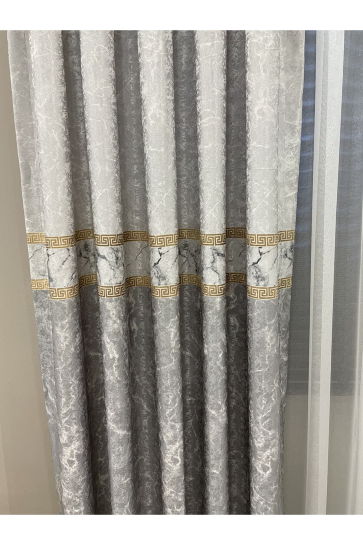 Liva Model 1/2.50 Pleated Blackout Curtain