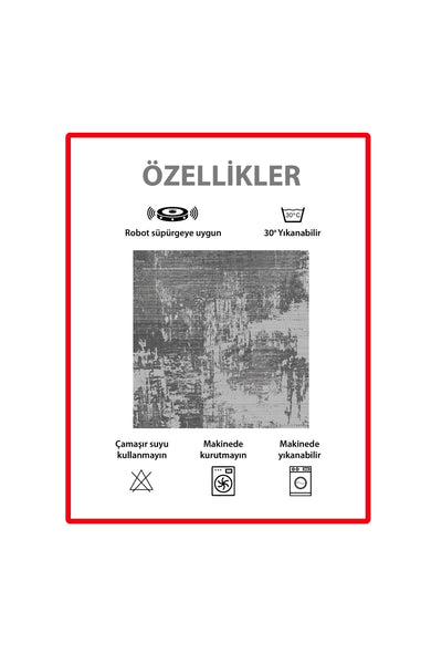 Checkered Non-Slip Base Washable Kitchen Runner Rug