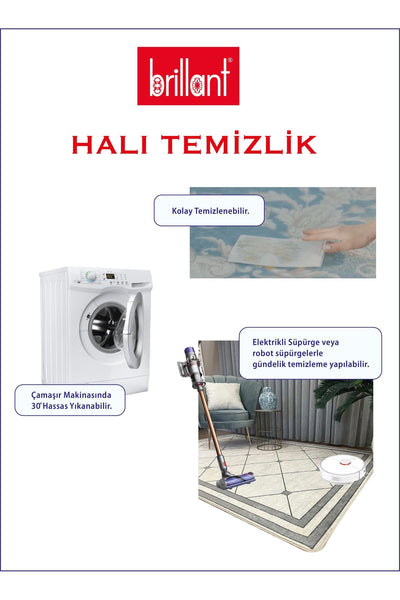 Gray Modern Woven-Look Latex Leather Base Rug