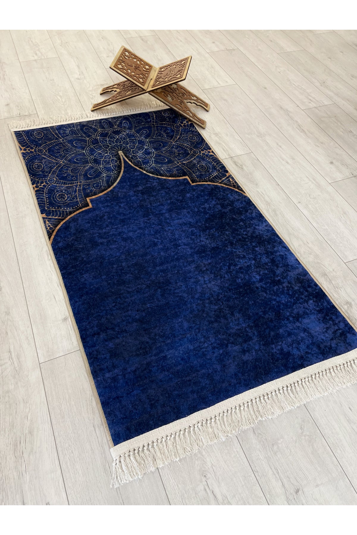 Fringed Prayer Rug (Latex Base) 75x125 Size