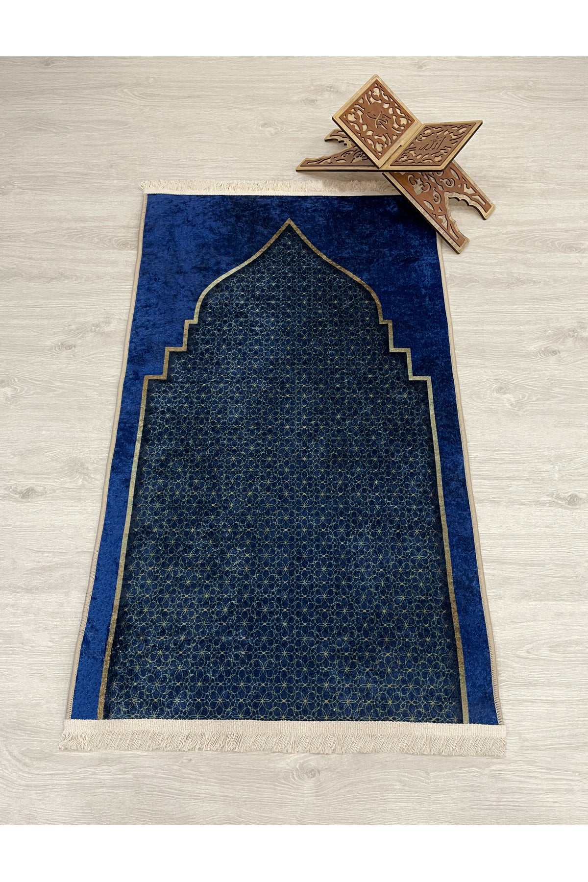 Fringed Prayer Rug (Latex Base) 75x125 Size