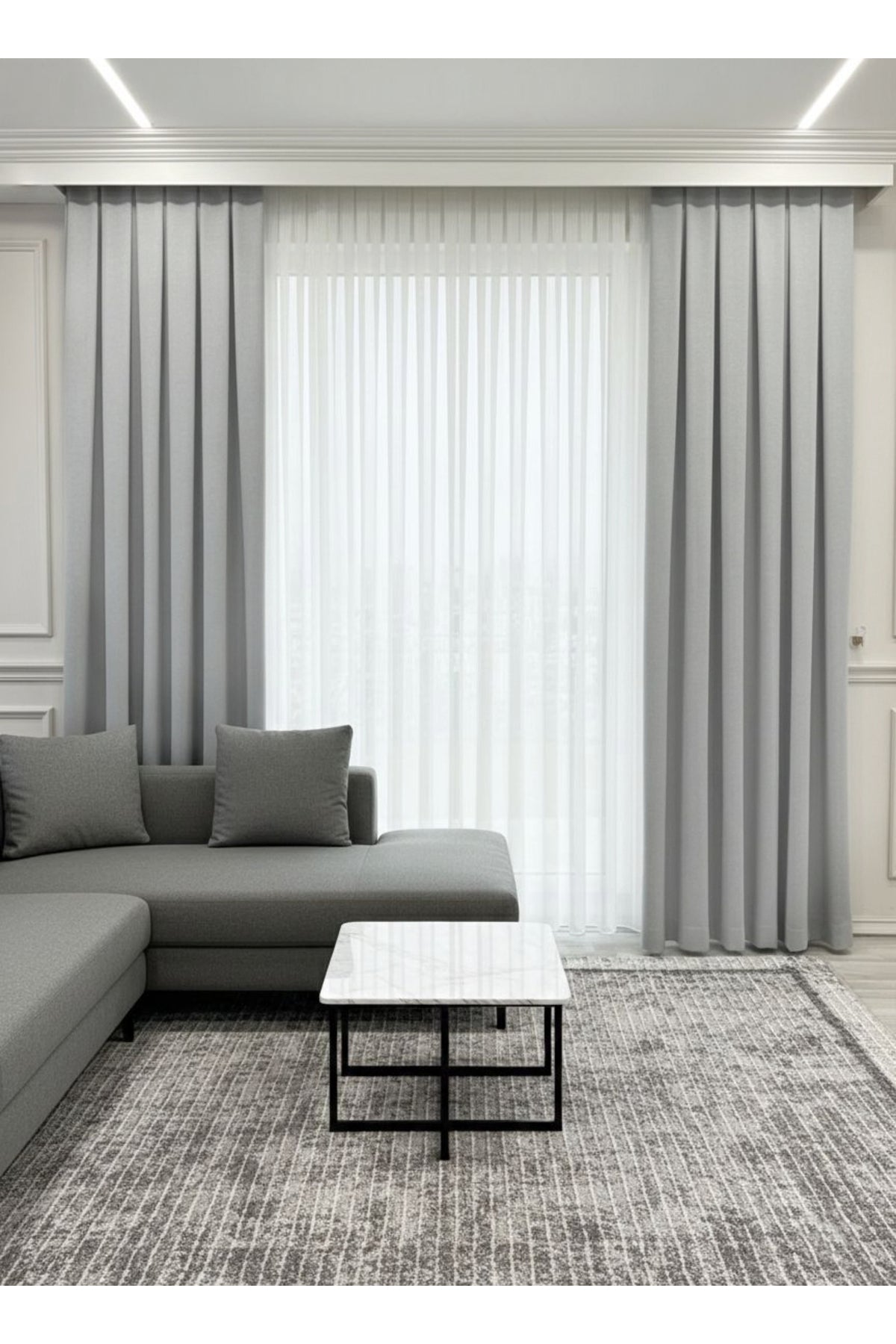 CAMEL Color 1/3 DENSE PLEAT Honeycomb Weave Soft Panama Blackout Curtain