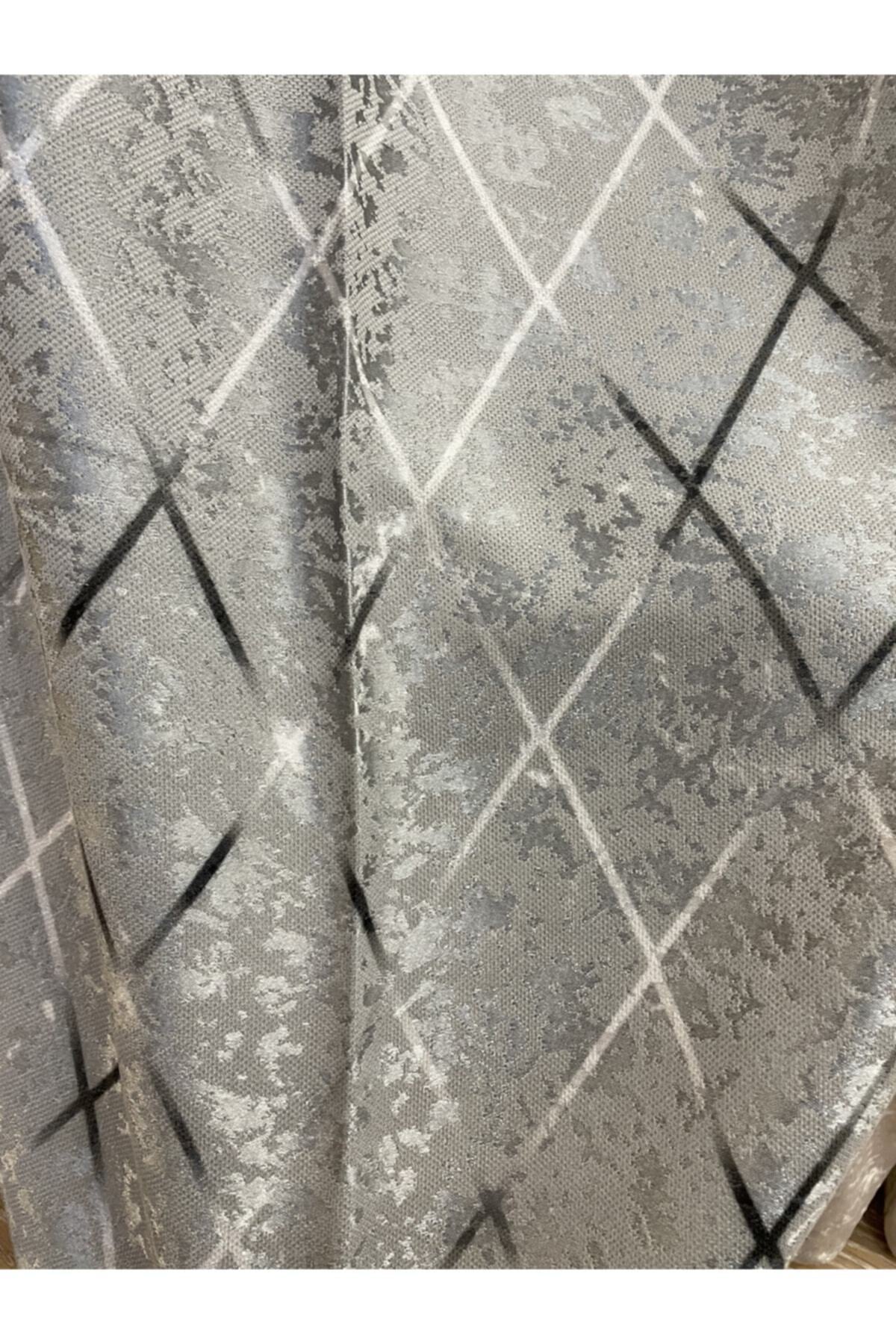 Liva Loren Model 1/2.50 Pleated Blackout Curtain Khaki Brown