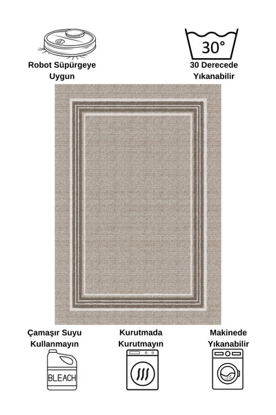 Sisal Wicker-Look Latex Base Runner Hallway Rug