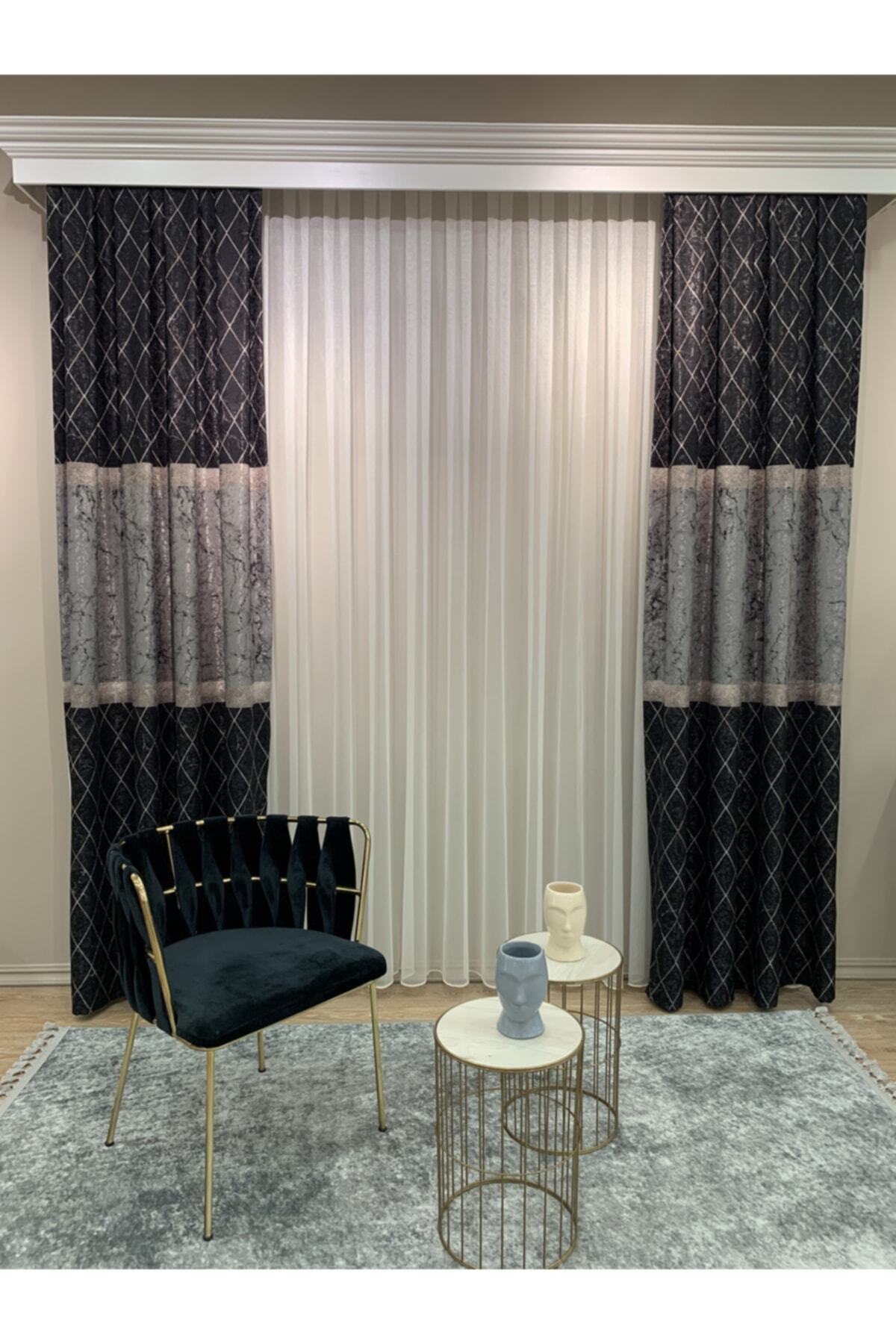 Liva Avent Model 1/2.50 Pleated Blackout Curtain