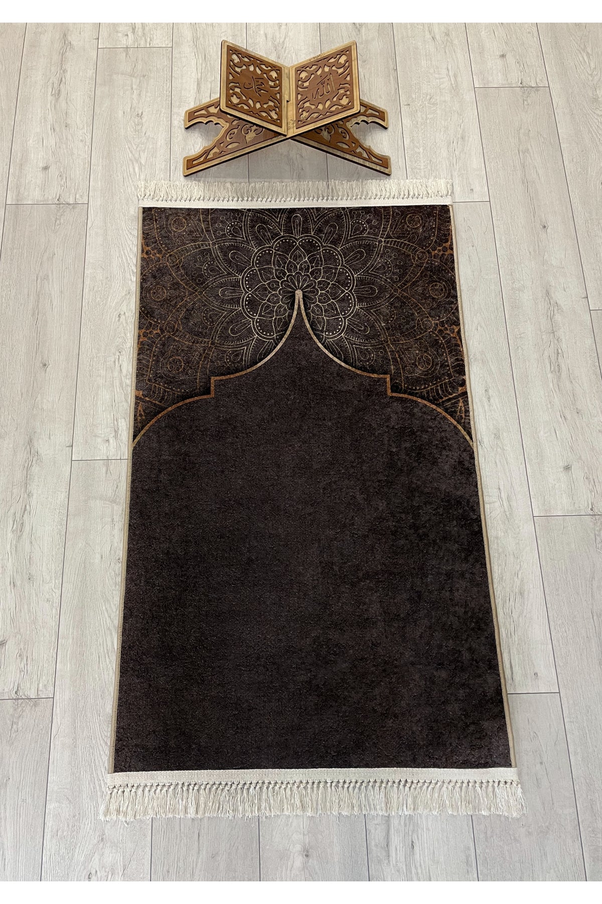 Fringed Prayer Rug (Latex Base) 75x125 Size