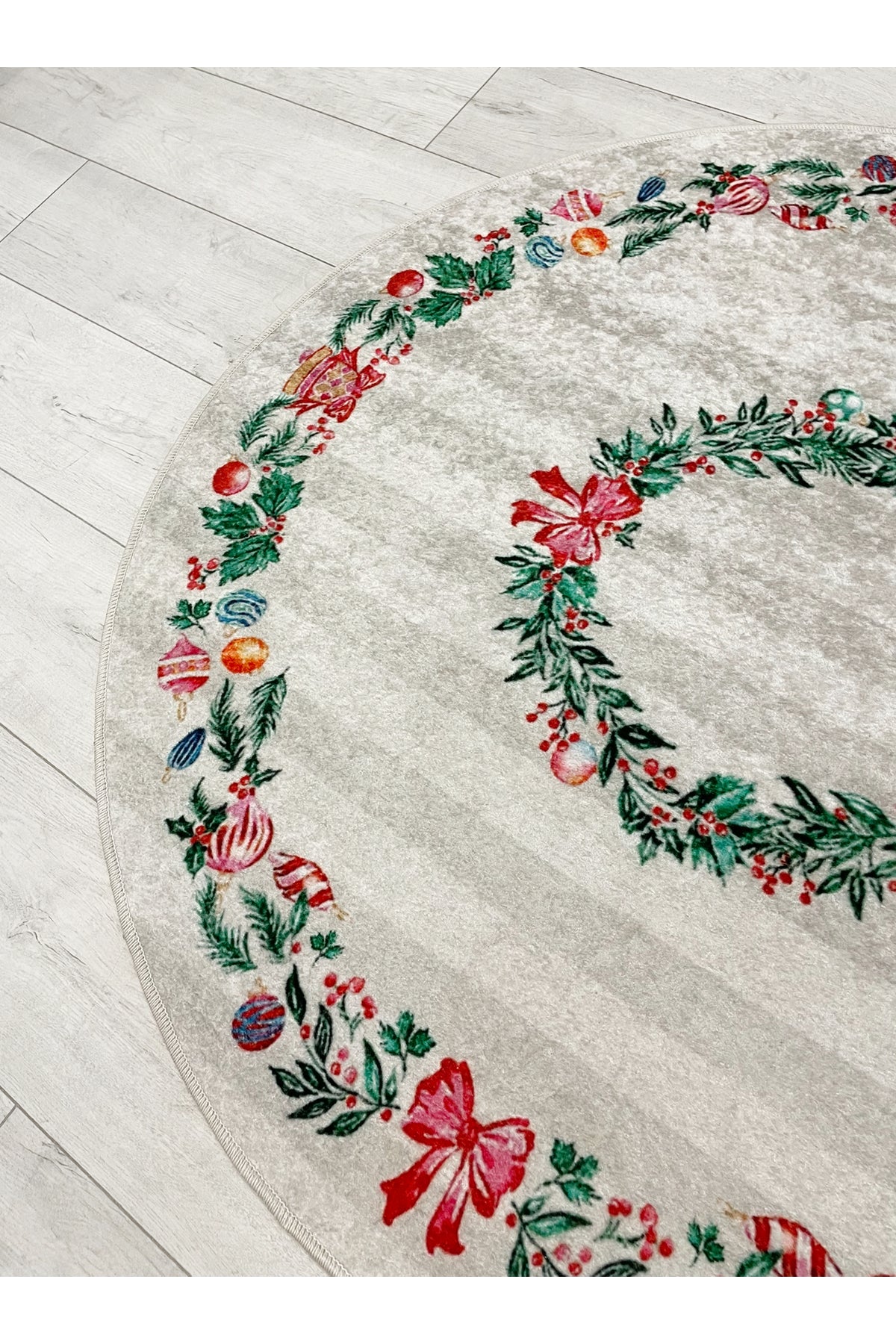 Stone Color - New Year Concept Holiday Kitchen Entryway Rug