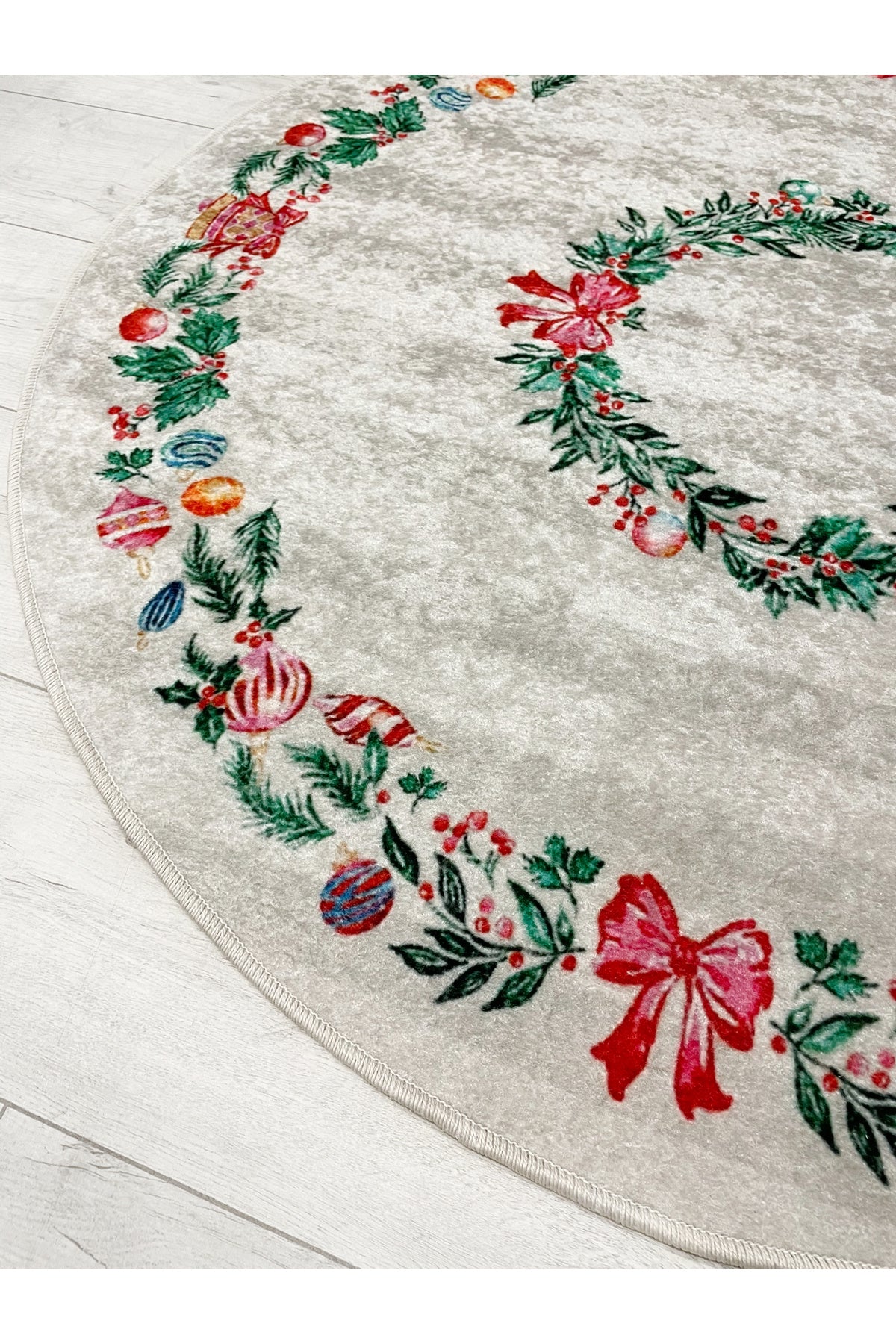 Stone Color - New Year Concept Holiday Kitchen Entryway Rug