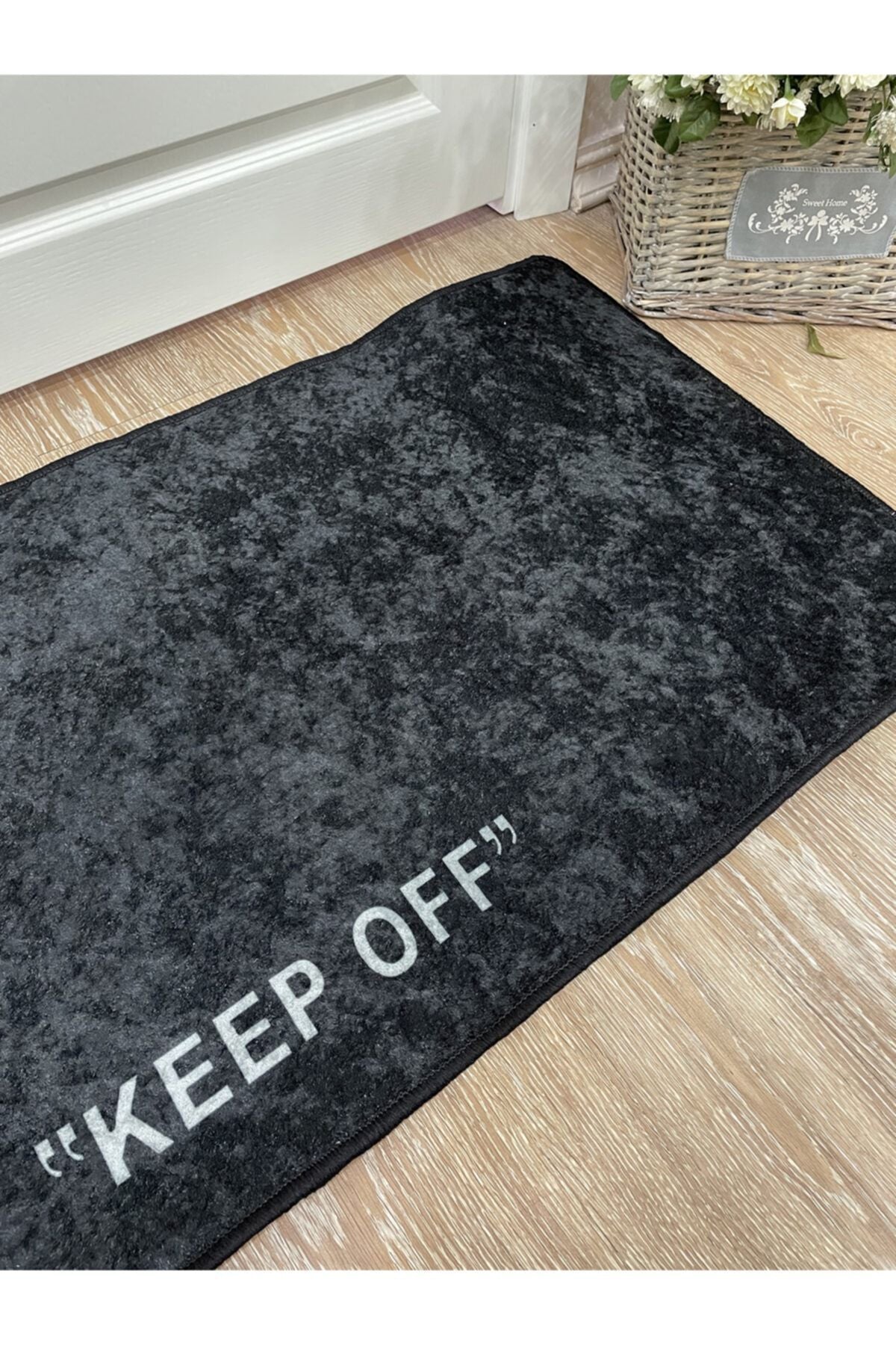 Keep Off Latex Base Waterproof Fringeless Doormat