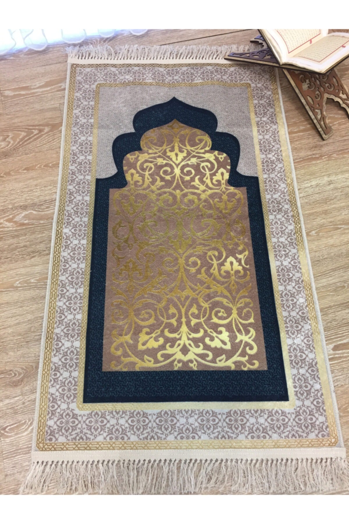 Fringed Prayer Rug (Latex Base) 75x125 Size