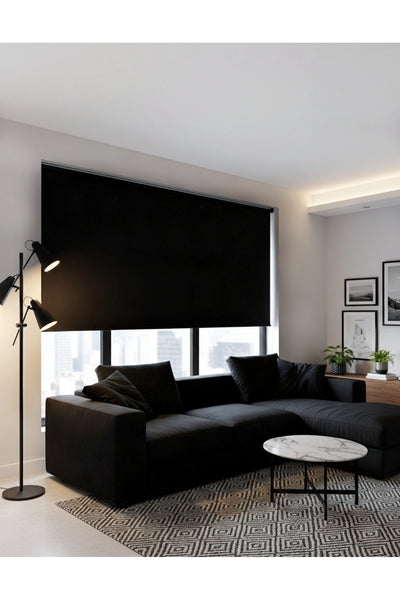Cream Blackout Roller Shade High Quality 100% Light Blocking