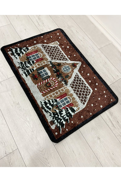 Christmas-Themed Doorstep Tree Skirt Mat (60x90)