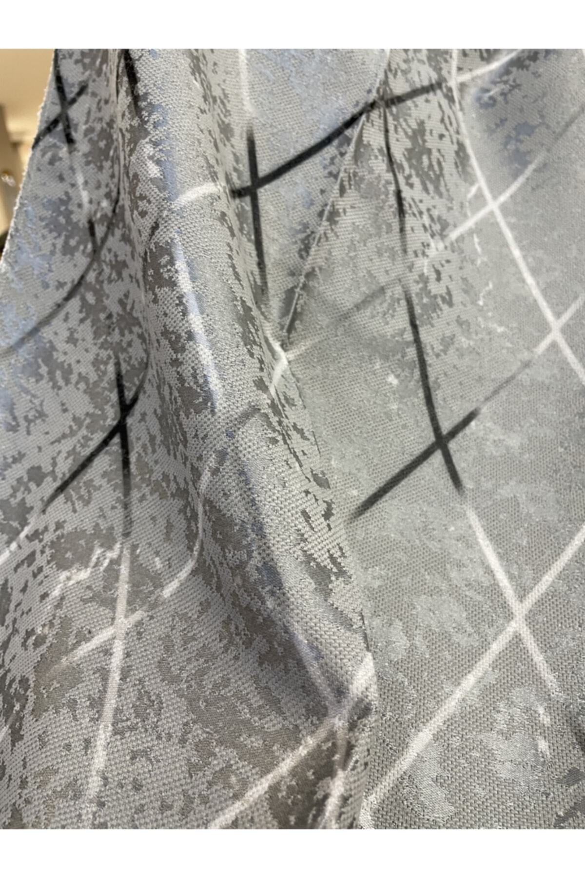 Liva Loren Model 1/2.50 Pleated Blackout Curtain Khaki Brown