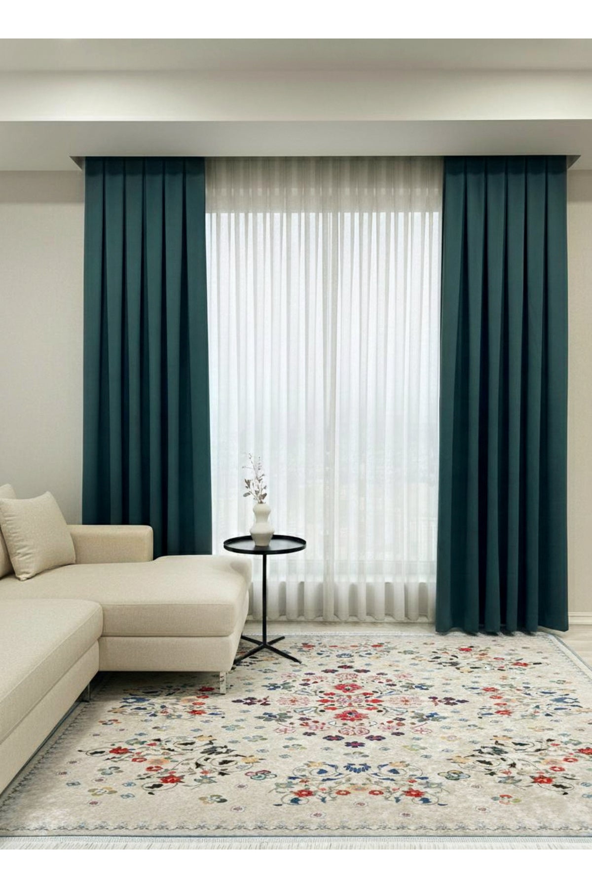 CAMEL Color 1/3 DENSE PLEAT Honeycomb Weave Soft Panama Blackout Curtain