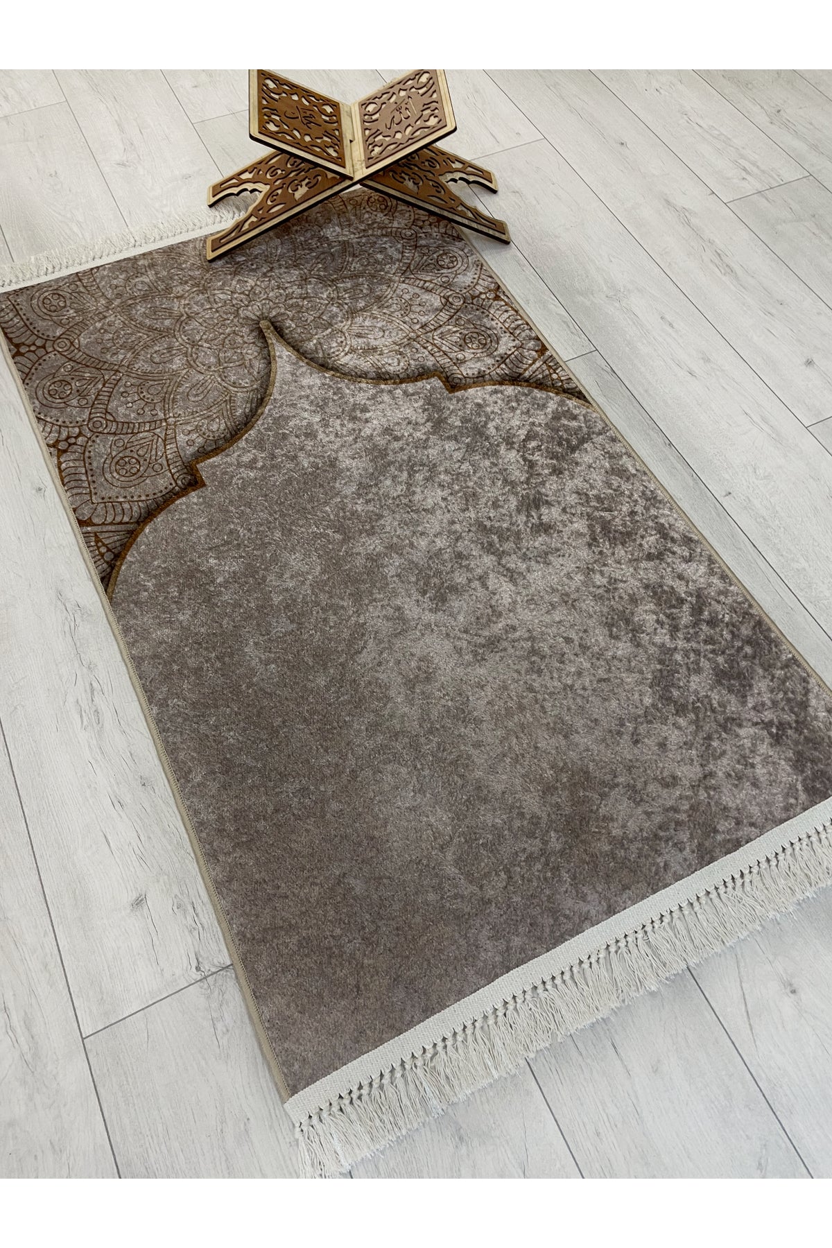 Fringed Prayer Rug (Latex Base) 75x125 Size