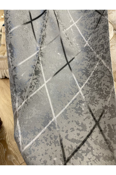 Liva Loren Model 1/2.50 Pleated Blackout Curtain Khaki Brown