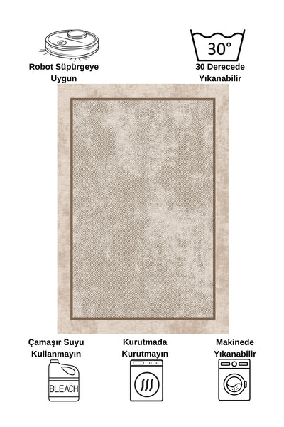 GRAY Jute Sisal-Look Bordered Non-Slip Base Runner Kitchen Rug