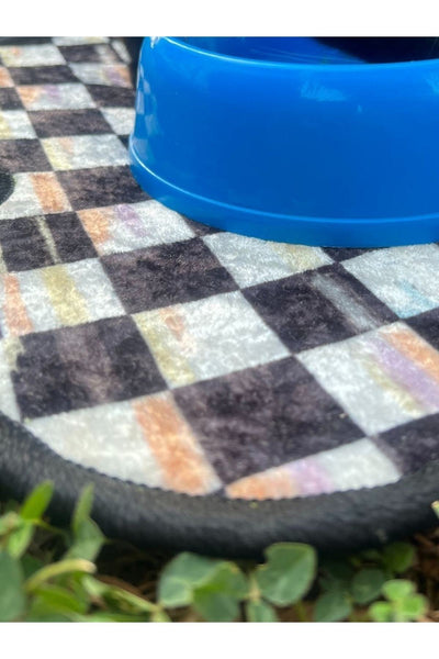 Pet Food Mat - (70 x 36) Green