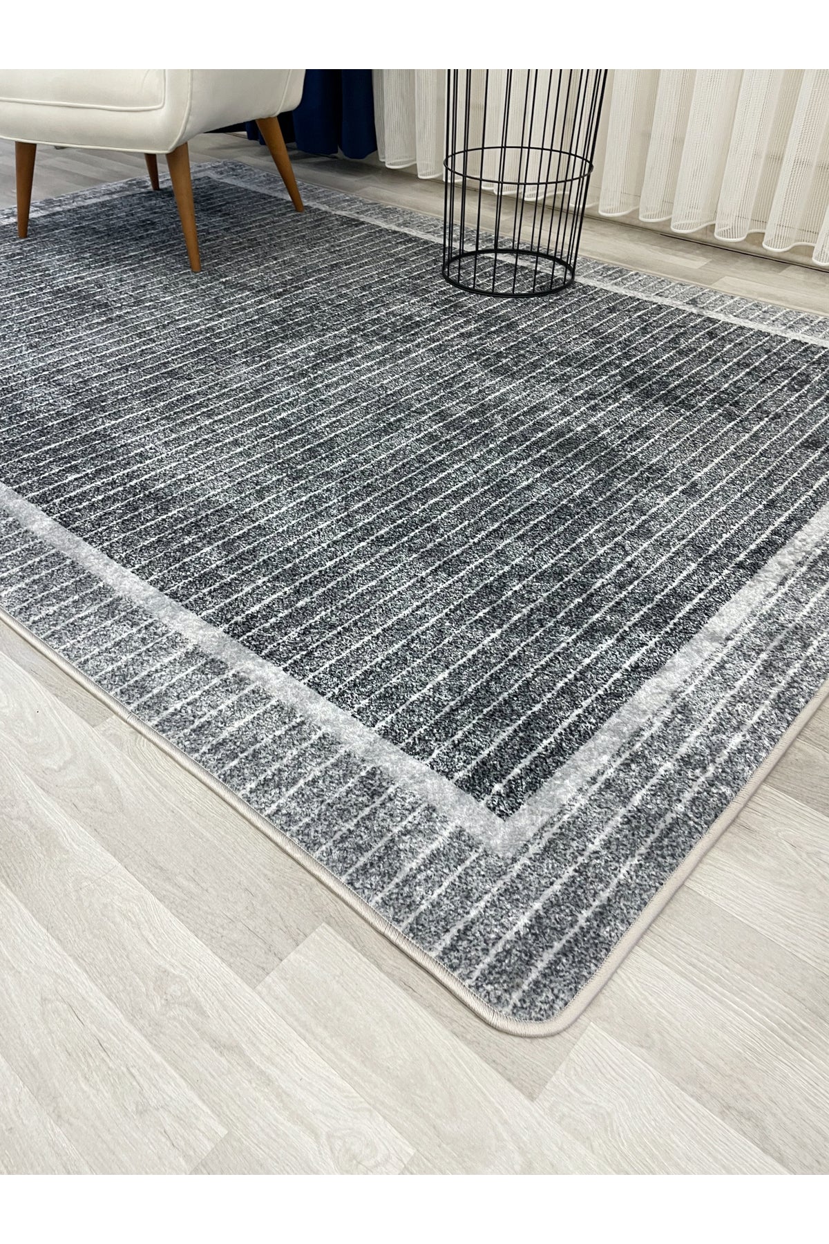 Scandinavian Style Non-Slip Sisal-Look Runner Rug