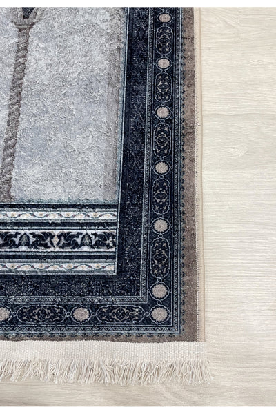 Fringed Prayer Rug Latex Base 75x125 Size
