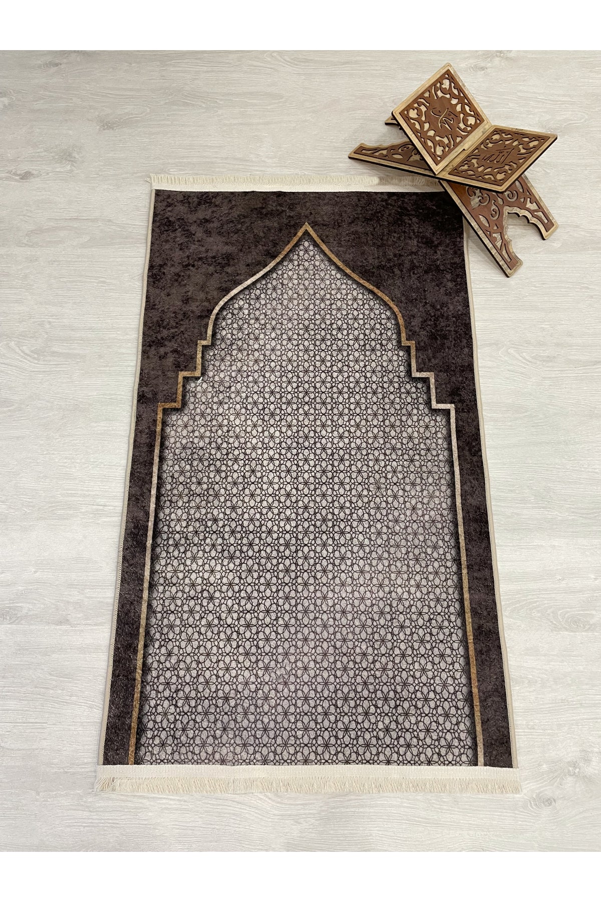 Fringed Prayer Rug (Latex Base) 75x125 Size