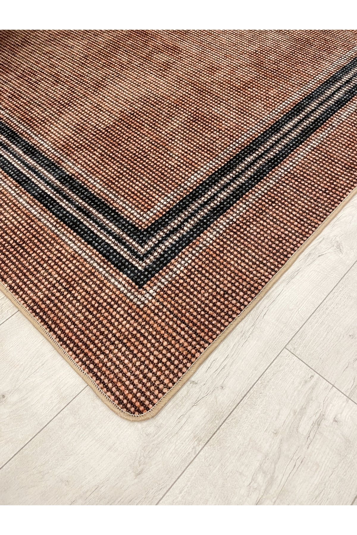 Sisal Wicker-Look Latex Base Runner Hallway Rug
