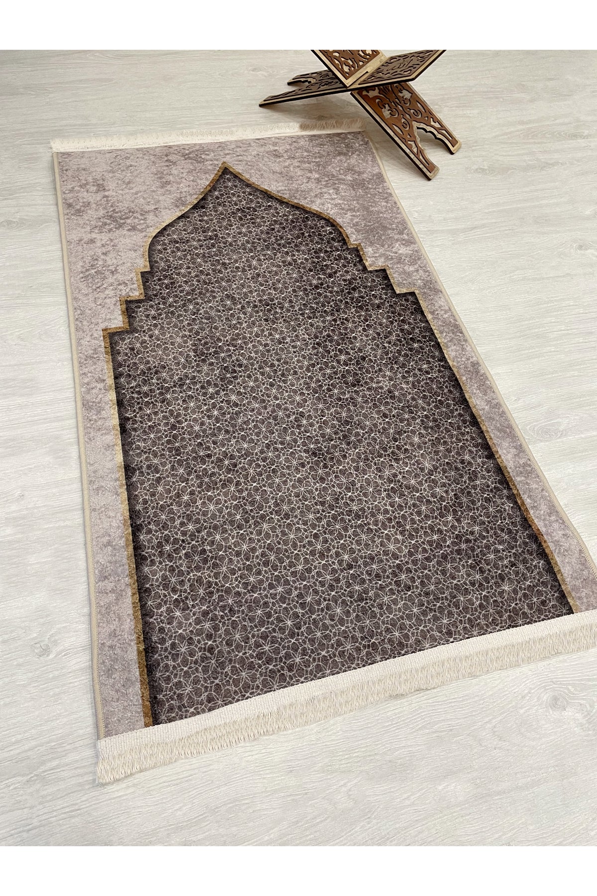 Fringed Prayer Rug (Latex Base) 75x125 Size