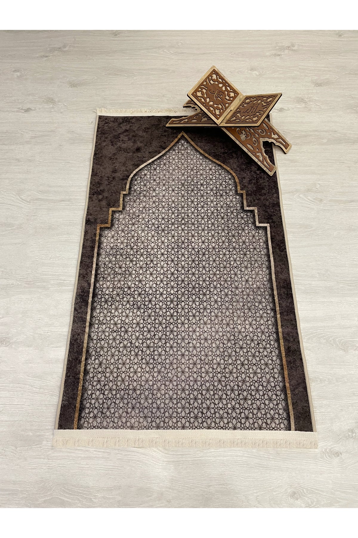 Fringed Prayer Rug (Latex Base) 75x125 Size
