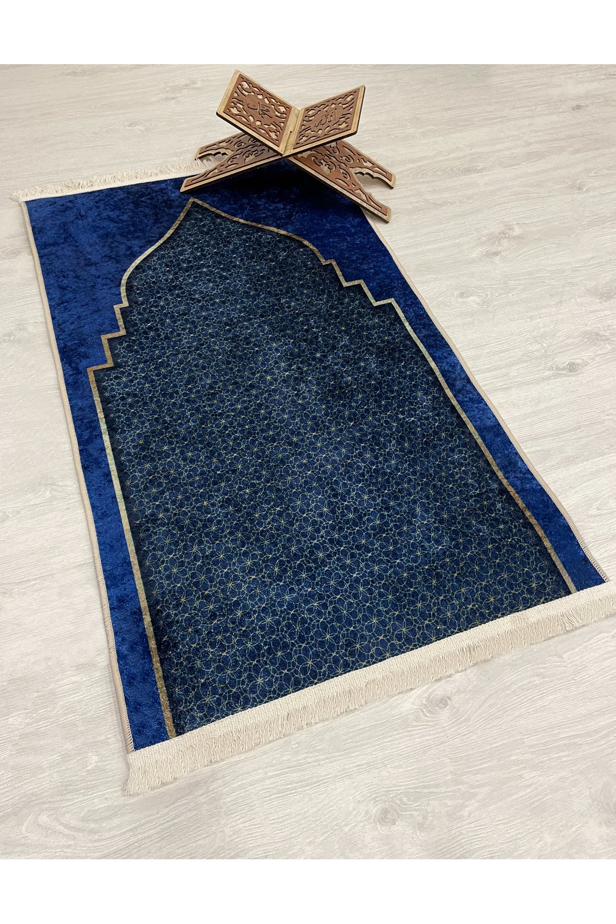 Fringed Prayer Rug (Latex Base) 75x125 Size