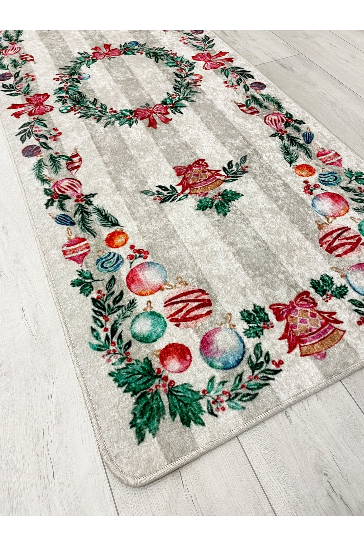 Stone Color - New Year Concept Holiday Kitchen Entryway Rug