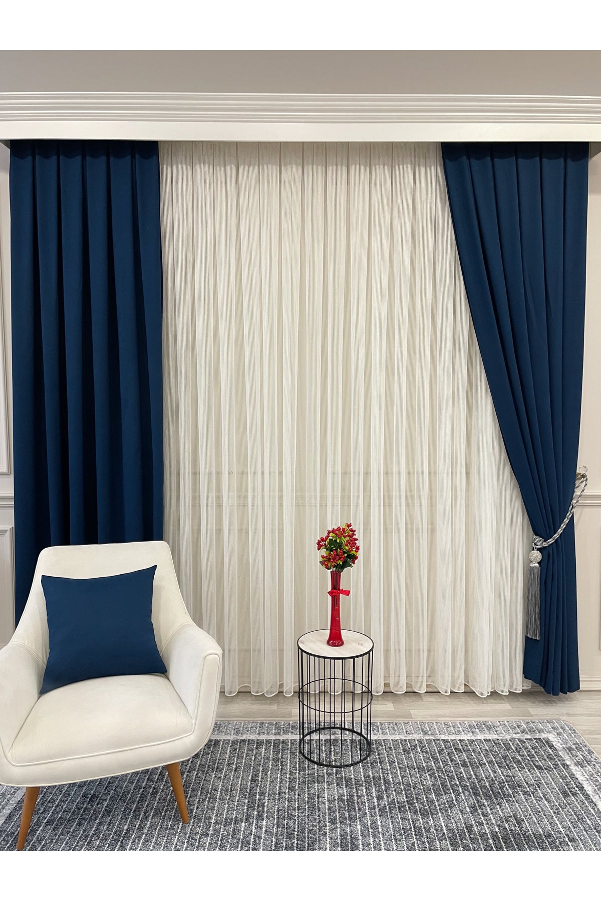 CAMEL Color 1/3 DENSE PLEAT Honeycomb Weave Soft Panama Blackout Curtain