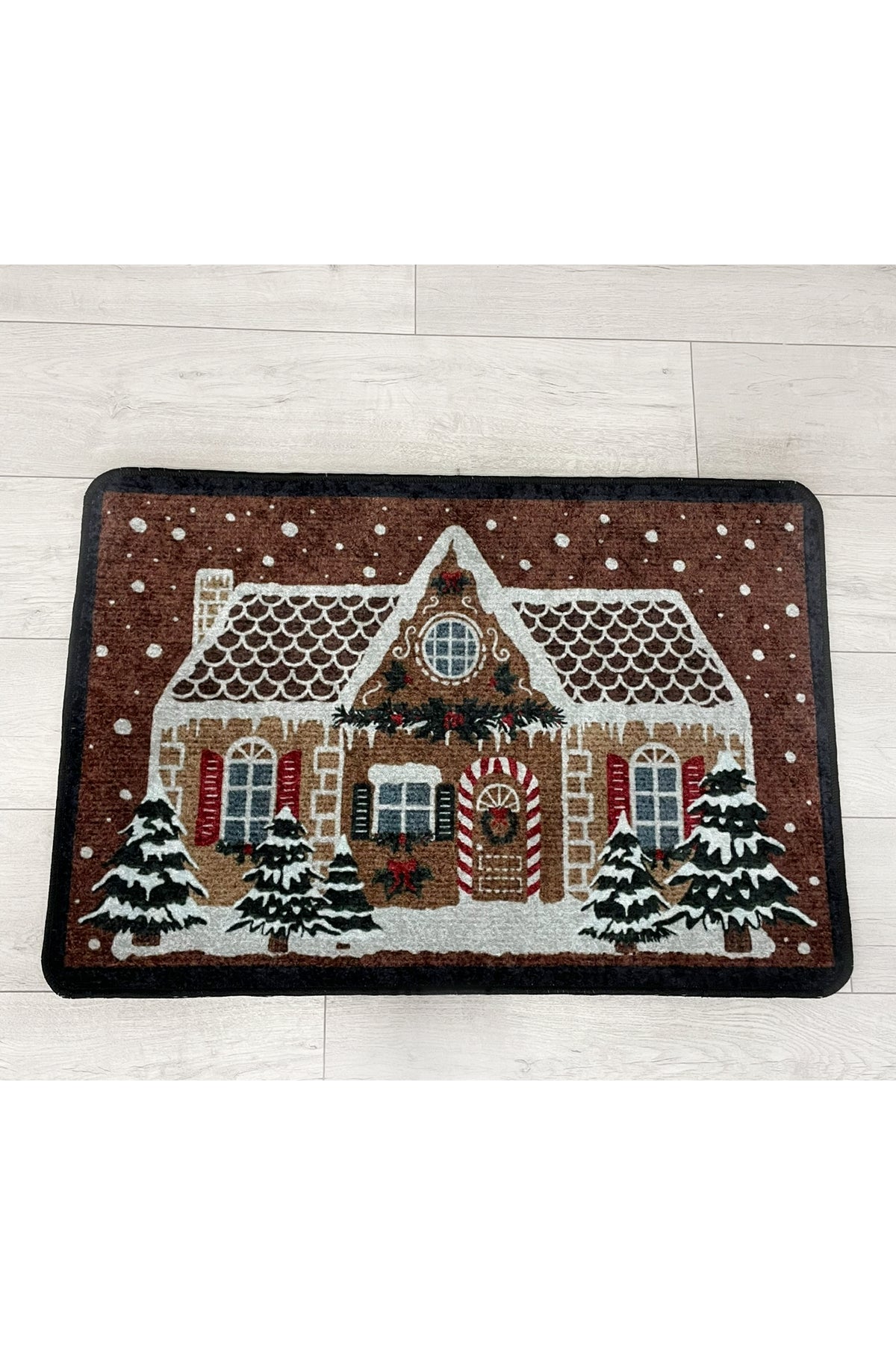 Christmas-Themed Doorstep Tree Skirt Mat (60x90)