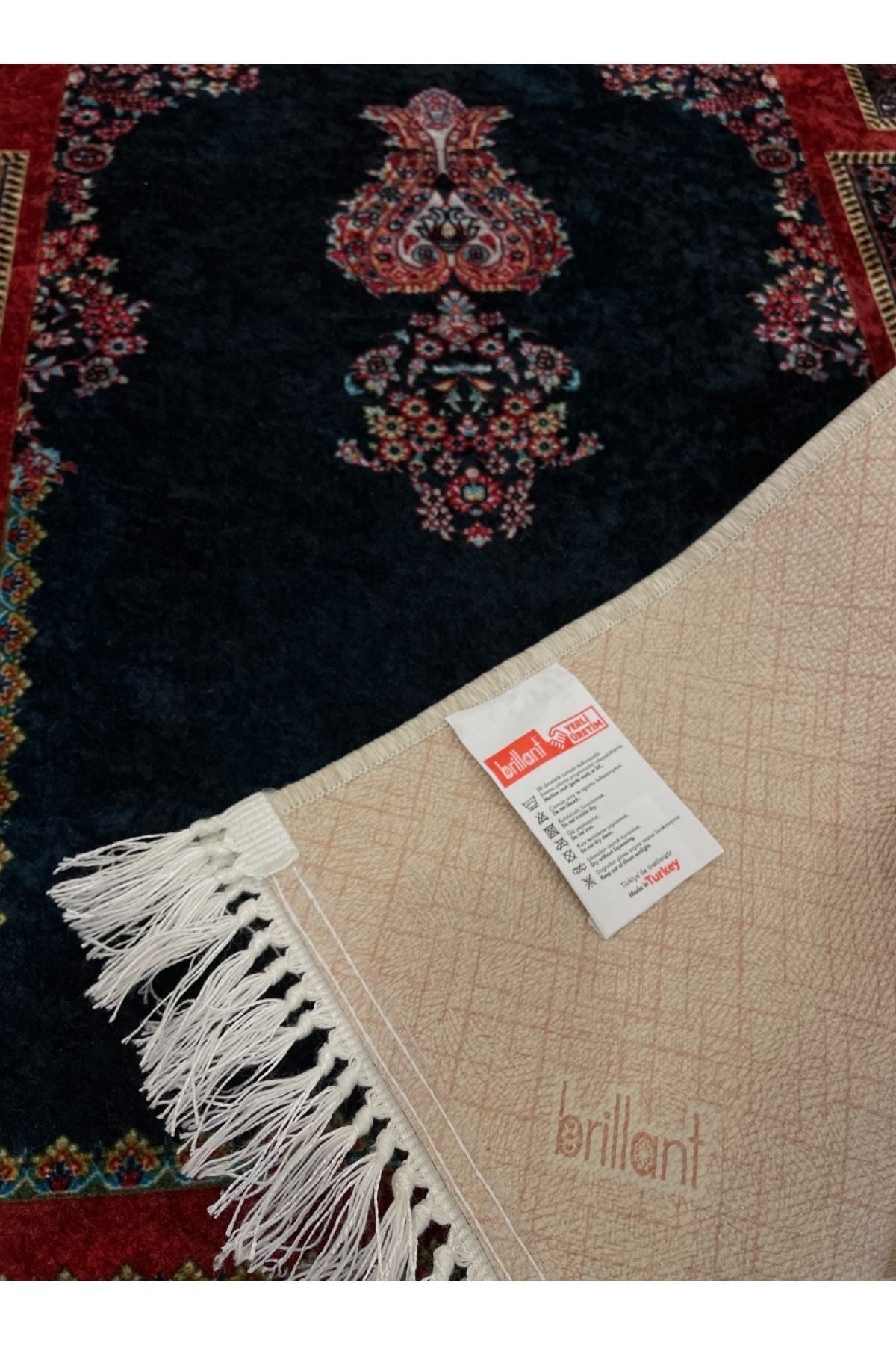 Seccade Saçaklı (lateks Taban) 75x125 Ebat