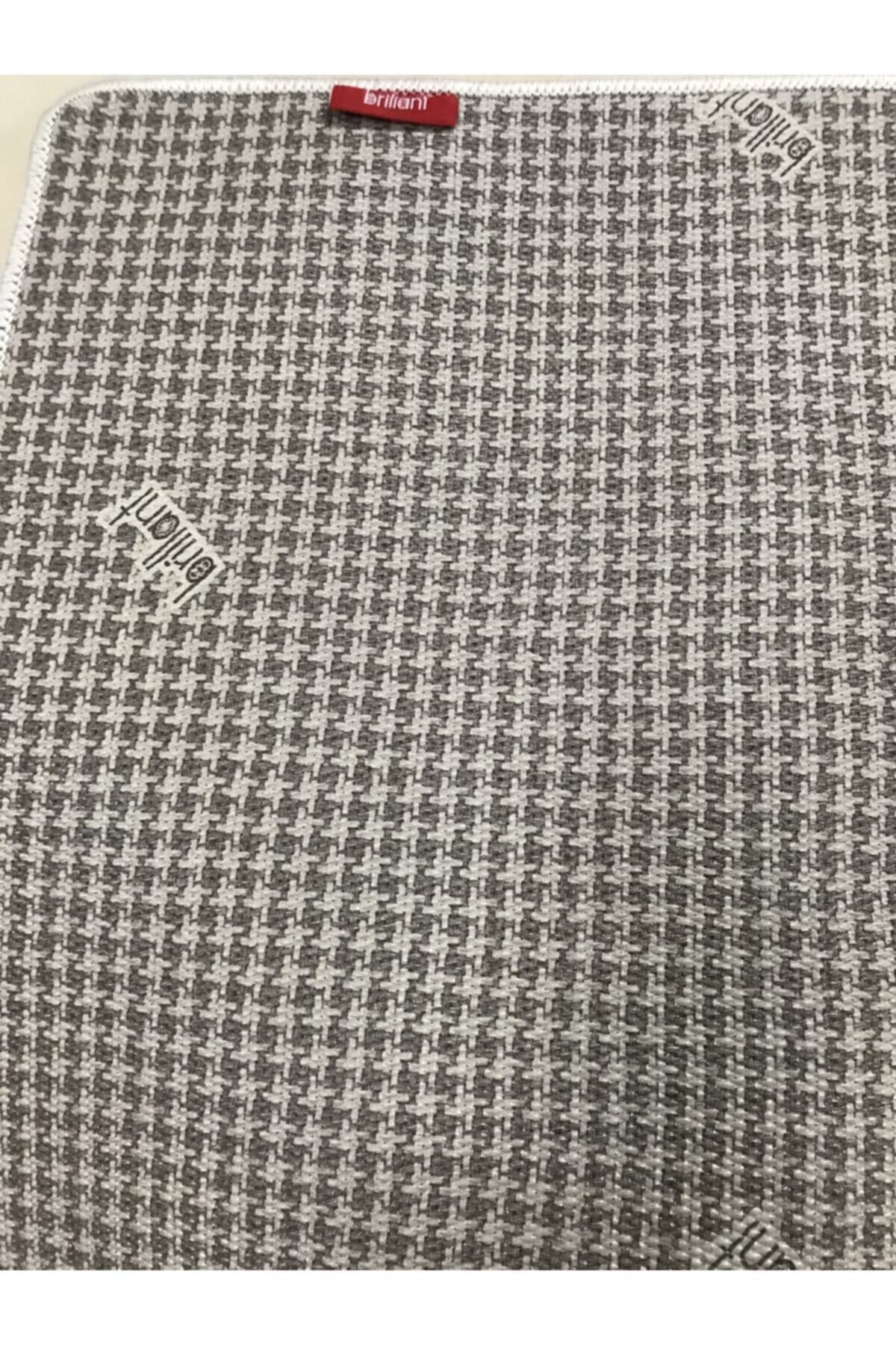 Melany Checkered 2-Piece Latex Base Bathroom Mat Set (60x50 - 60x100)