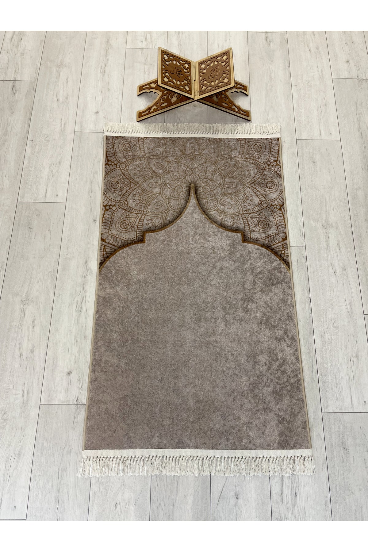 Fringed Prayer Rug (Latex Base) 75x125 Size