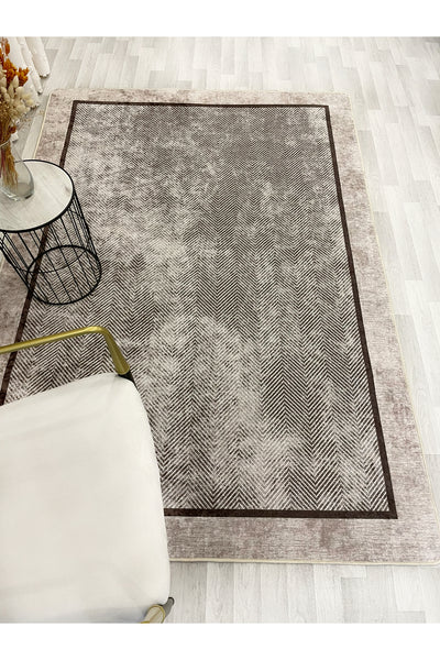 GRAY Jute Sisal-Look Bordered Non-Slip Base Runner Kitchen Rug