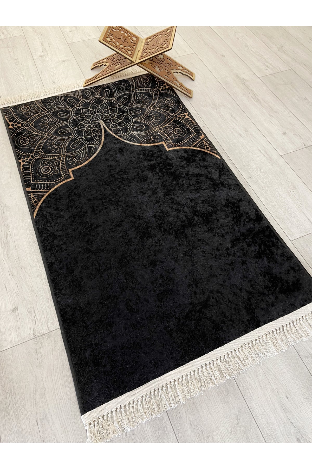 Fringed Prayer Rug (Latex Base) 75x125 Size