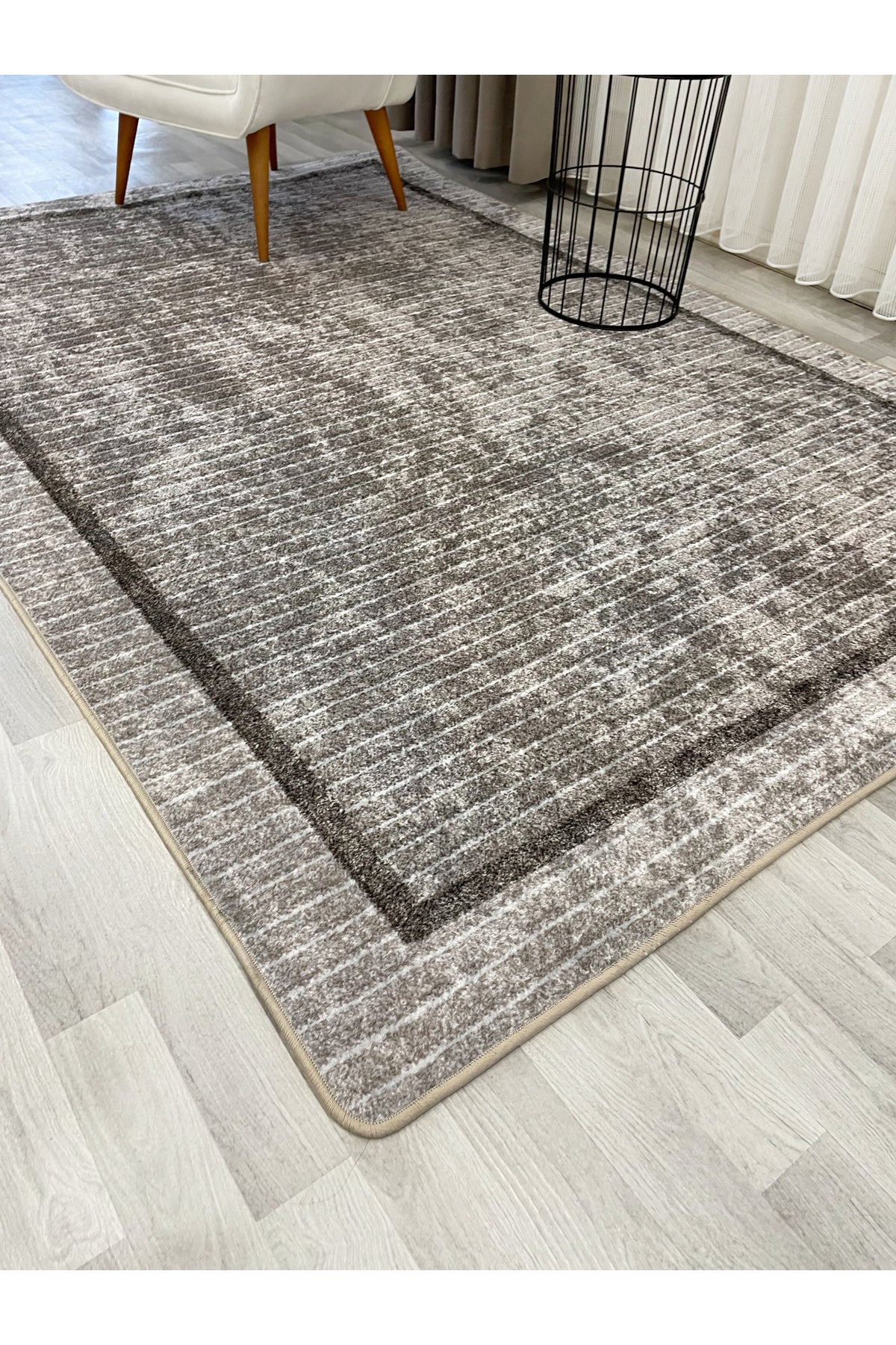 Scandinavian Style Non-Slip Sisal-Look Runner Rug