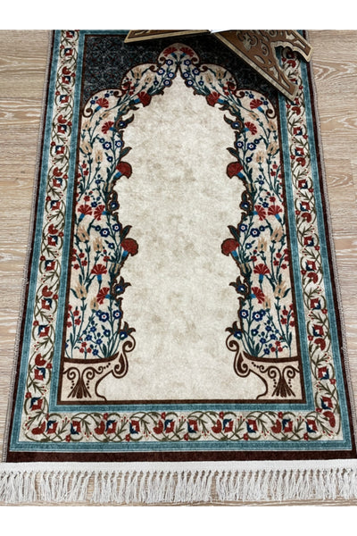 Fringed Prayer Rug (Latex Base) 75x125 Size