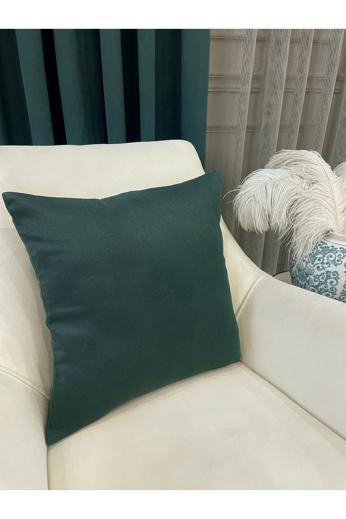 CAMEL Color 1/3 DENSE PLEAT Honeycomb Weave Soft Panama Blackout Curtain