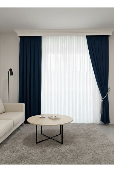 CAMEL Color 1/3 DENSE PLEAT Honeycomb Weave Soft Panama Blackout Curtain