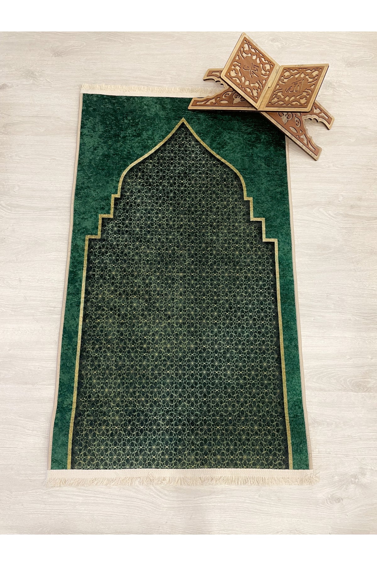 Fringed Prayer Rug (Latex Base) 75x125 Size