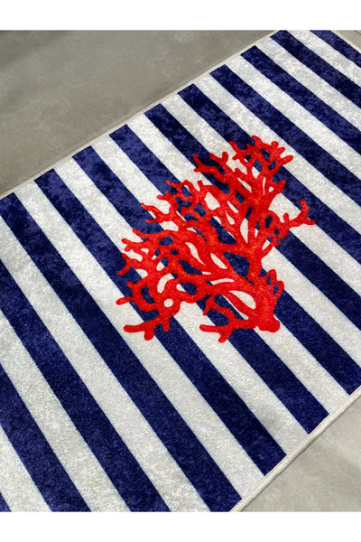 Mercan Single Latex Base Bathroom Mat 80x120