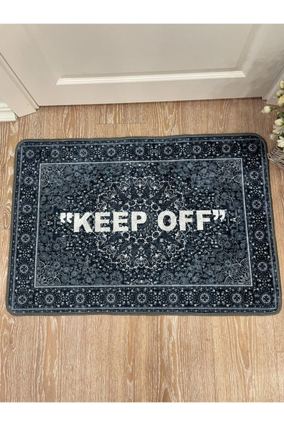 Keep Off Latex Base Waterproof Fringeless Doormat