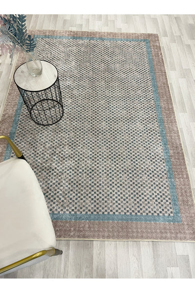 GRAY Jute Sisal-Look Bordered Non-Slip Base Runner Kitchen Rug