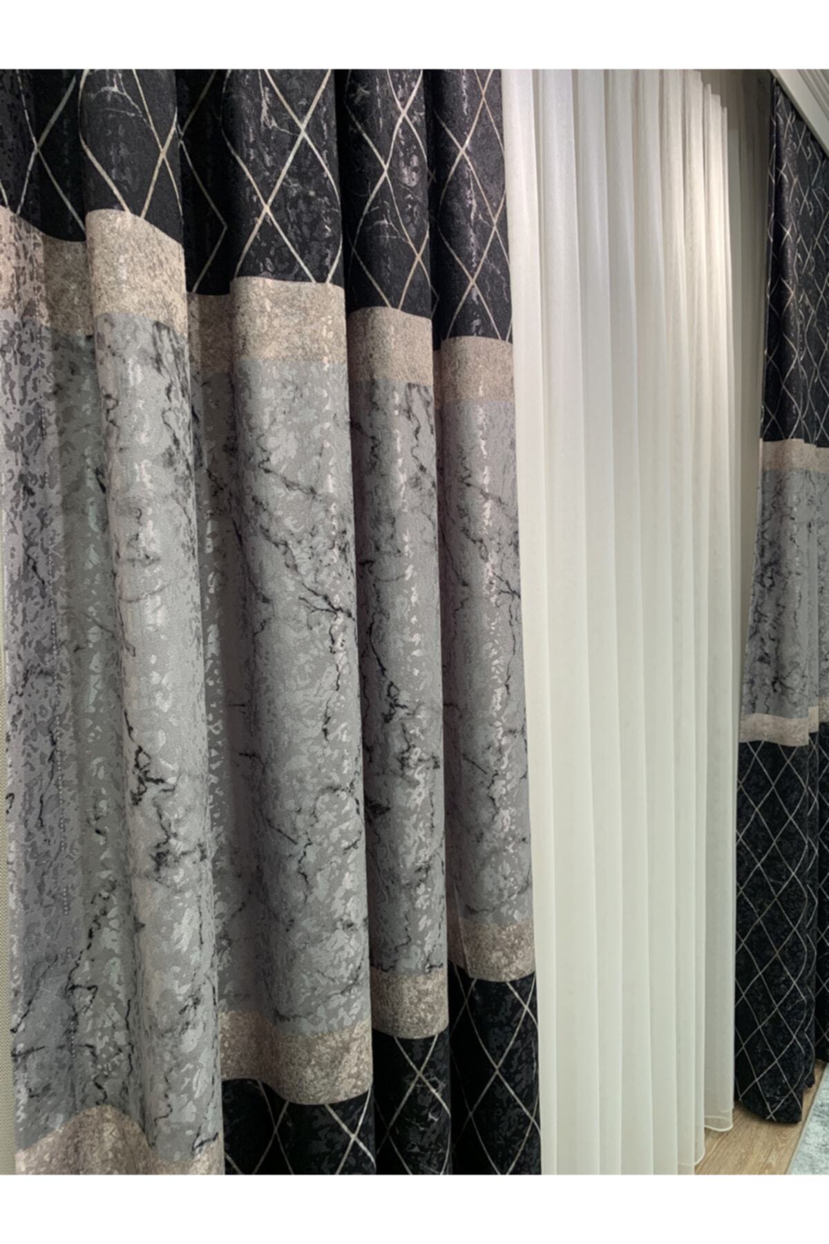 Liva Avent Model 1/2.50 Pleated Blackout Curtain