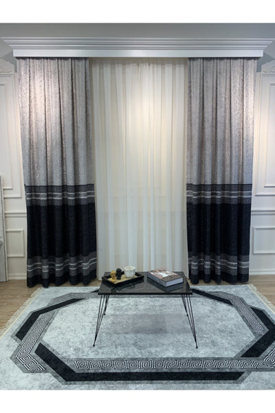 Liva Select Model 1/2.50 Pleated Blackout Curtain