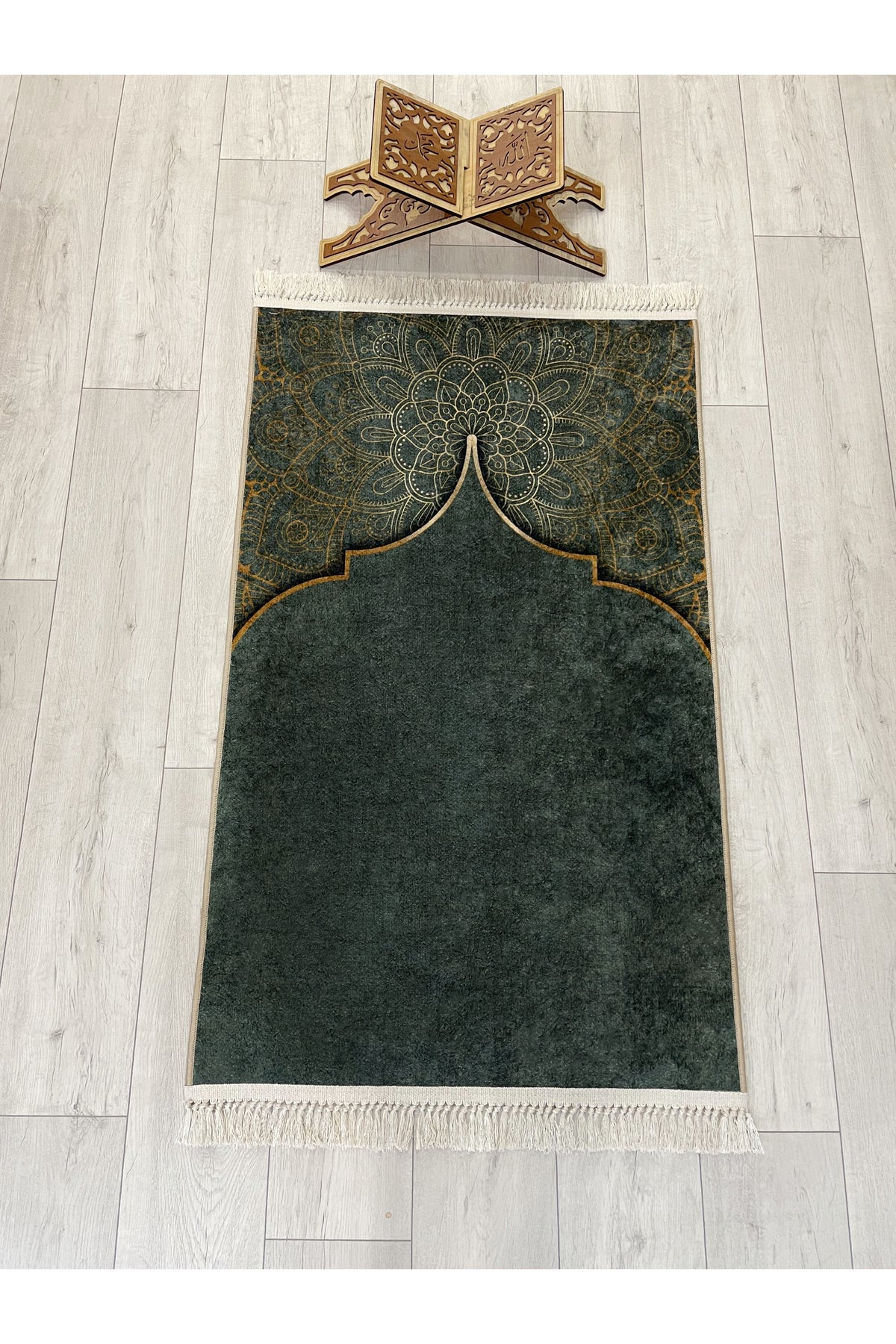 Fringed Prayer Rug (Latex Base) 75x125 Size